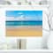 Designart - Calm Beach and Tropical Sea - Photography Canvas Art Print